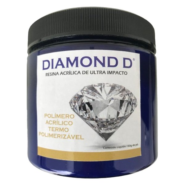 Resina Acrílica Termopolimerizável Diamond D 250g - Keystone