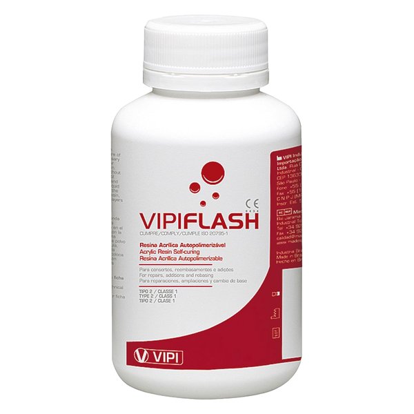 Resina Acrílica Autopolimerizável Vipi Flash 80grs - Vipi