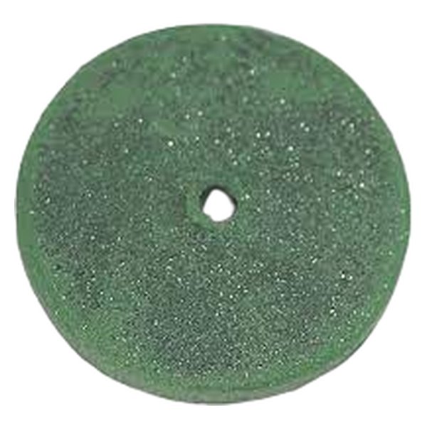 Roda de Borracha Verde para Metal com 3 Undiades Ref 0093 - American Burrs