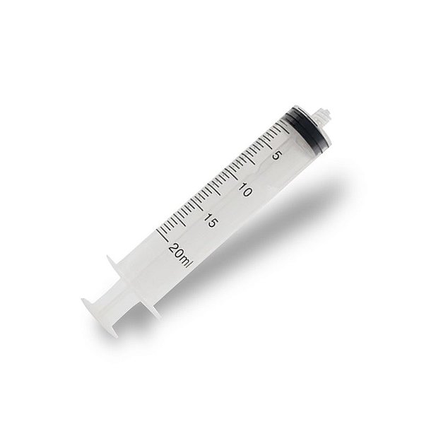 Seringa Descartável Luer Lock 20ml Sem Agulha - Sr