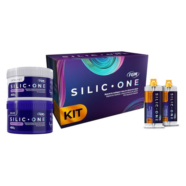 Silicone de Adição Silic One Kit - Fgm
