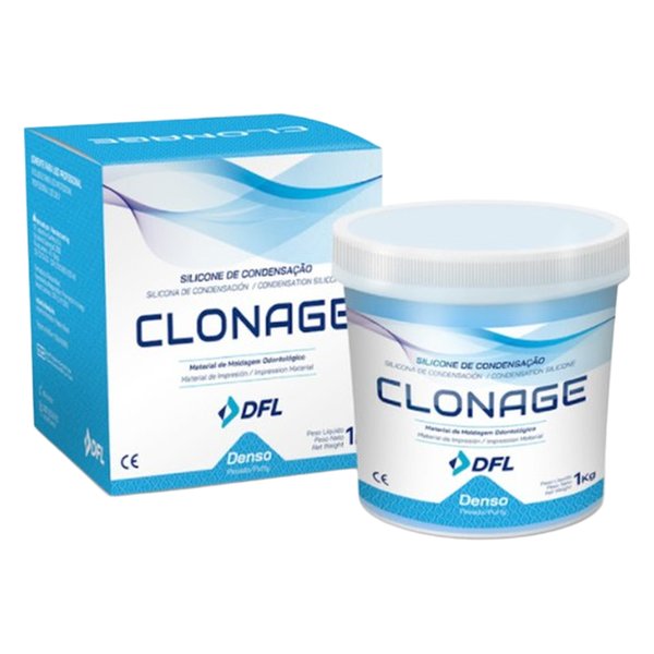 Silicone de Condensação Clonage Denso 1kg - Dfl