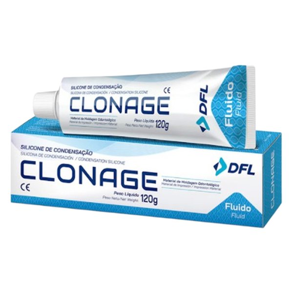 Silicone de Condensação Clonage Fluido 120g - Dfl
