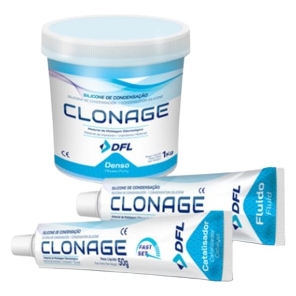 Silicone de Condensação Clonage Kit - Dfl