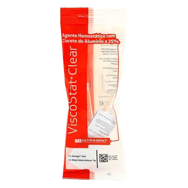 Solução Hemostática Gel Viscostat Clear Kit - Ultradent