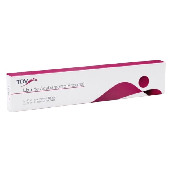 Tira de Lixa para Resina 2.5x170mm - Tdv