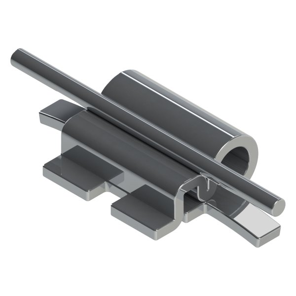 Tubo Ortodôntico Prescrição Edgewise/ricketts Duplo - Sold. 1º Molar S/de Gan. Slot .022 Ø.051 20.40.250 - Morelli