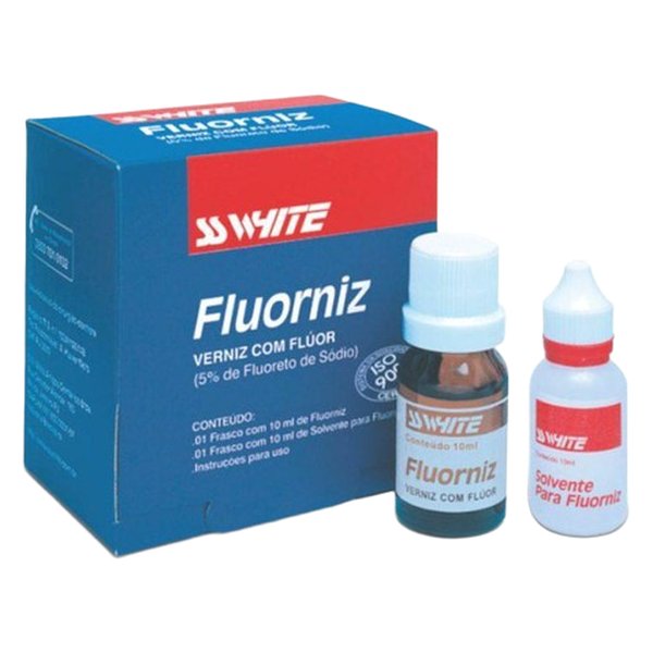 Verniz Fluorniz com Flúor - Sswhite