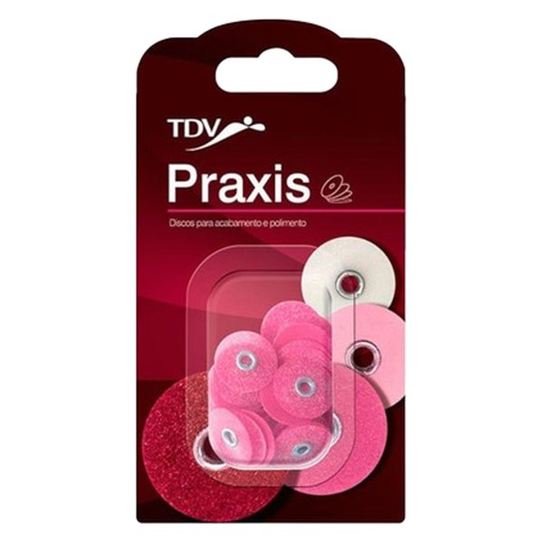 Disco de Lixa Praxis Média 3/8 - Tdv