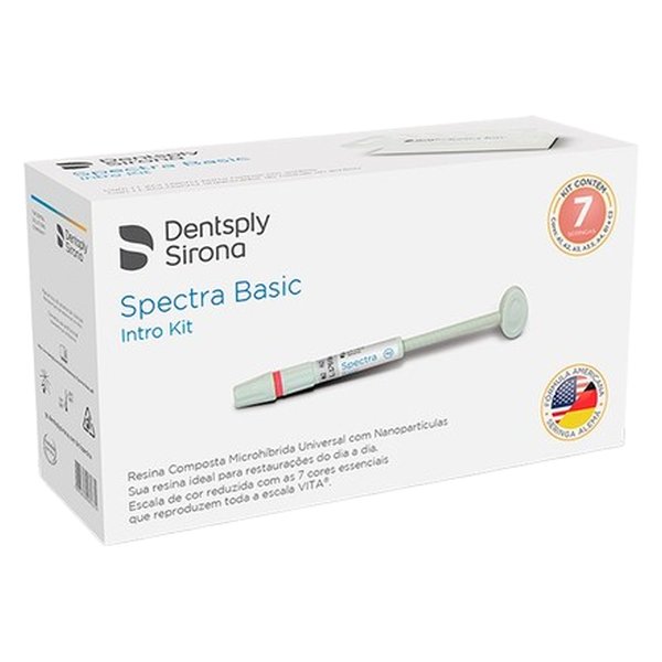 Kit Resinna Spectra Basic 7 Cores - Dentsply