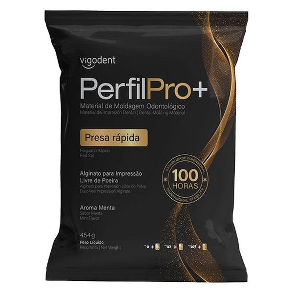 Alginato Perfil Pro e Tipo I 454grs - Vigodent