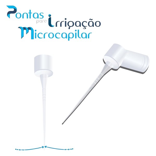 Ponta para Irrigação Microcapilar 27mm  - Mklife