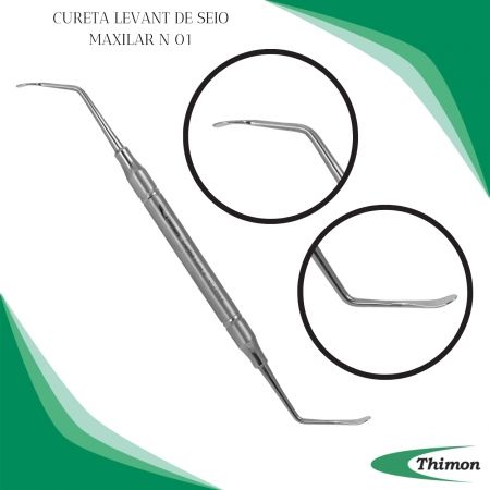 Cureta para Seio Maxilar - Thimon