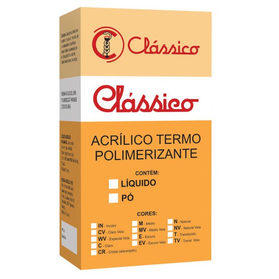 Acrílico Termo para Coroas e Pontes - Classico