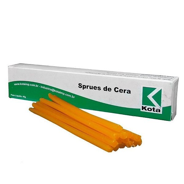Cera Sprus para Fundição 45 250g - Kota