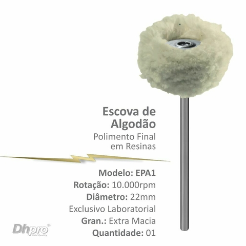 Escova de Algodão Pm Epa1 - Dhpro