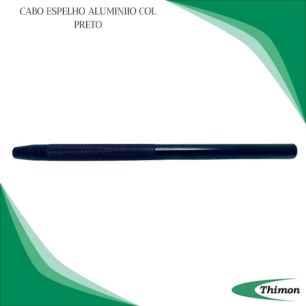 Espelho com Cabo Preto 5 - Thimon