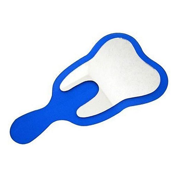 Espelho de Mão Formato Dente Azul 90.70.709 - Morelli