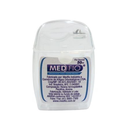 Fio Dental em Poliamida Cera e Aroma com 50m - Med Fio