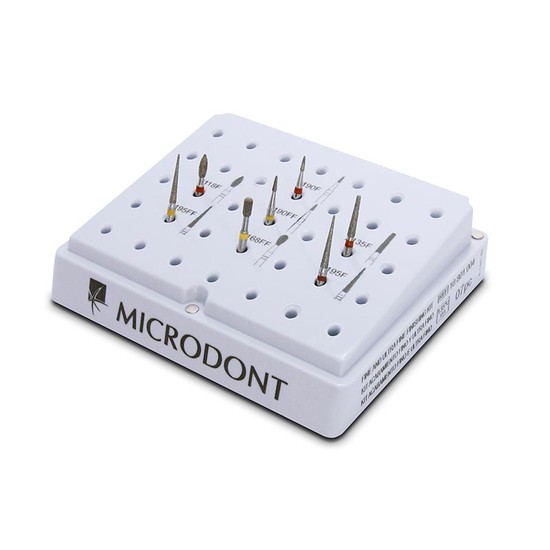 Kit Acabamento Grana Ultra Fina com 7 - Microdont