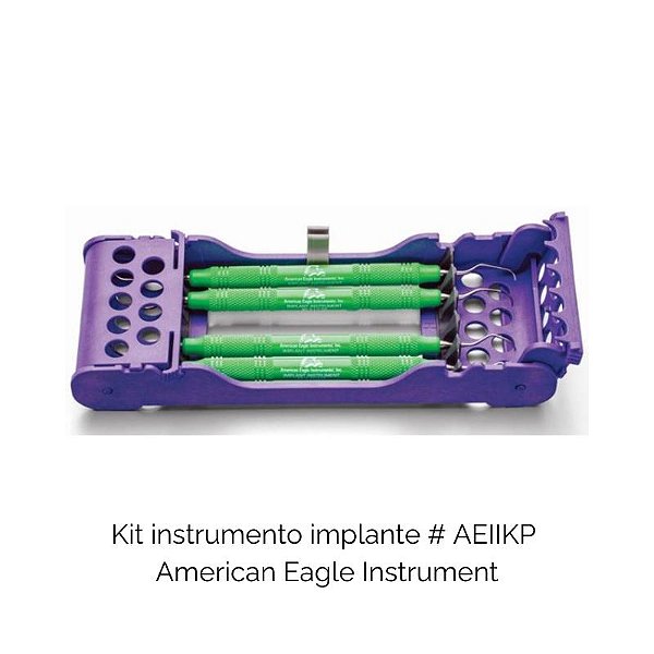Kit Implante American Eagle Aeiikz 4un - American Eagle