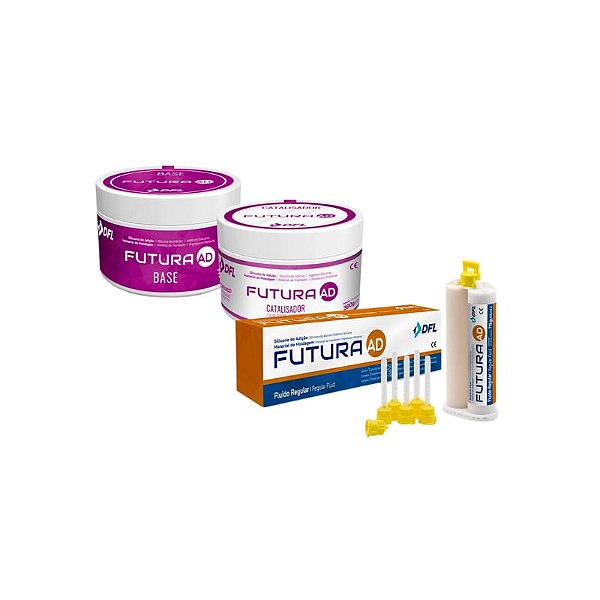 Kit Silicone de Adição Futura Ad Fluido Regular - Dfl