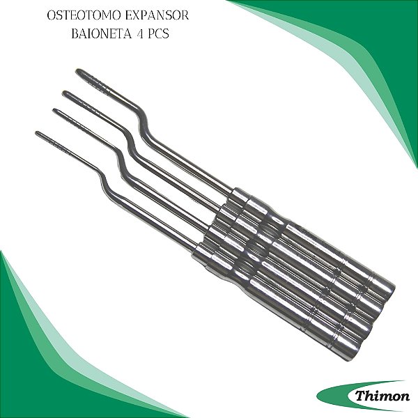 Osteótomo Expansor Baioneta 4 Peças - Thimon