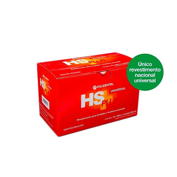 Revestimento Hs Plus Alta Fusão 12 Unidades - Polidental