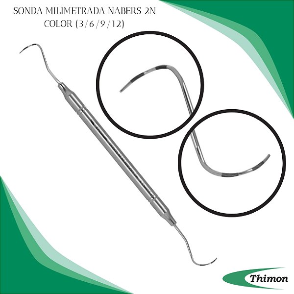 Sonda Milimetrada Nabers 2n Colorida - Thimon