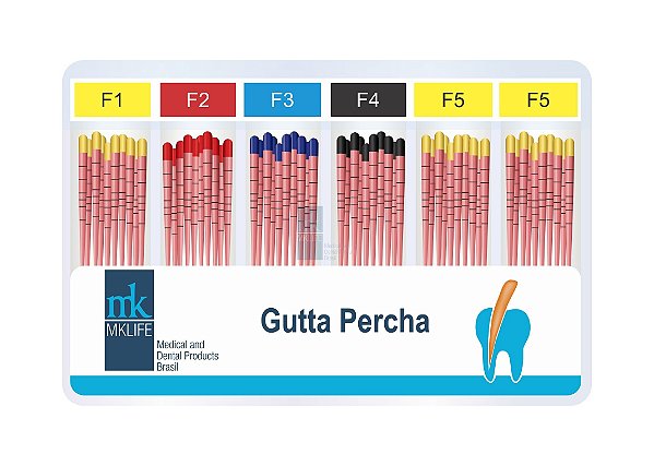 Cone de Guta Percha Pro T F1-f5 Ref. Mk14-1107 - Mk Life