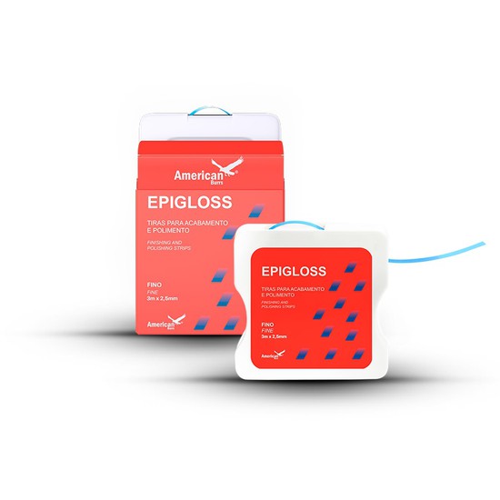 Tira de Lixa Rolo Epigloss Ligth 6m - American Burrs