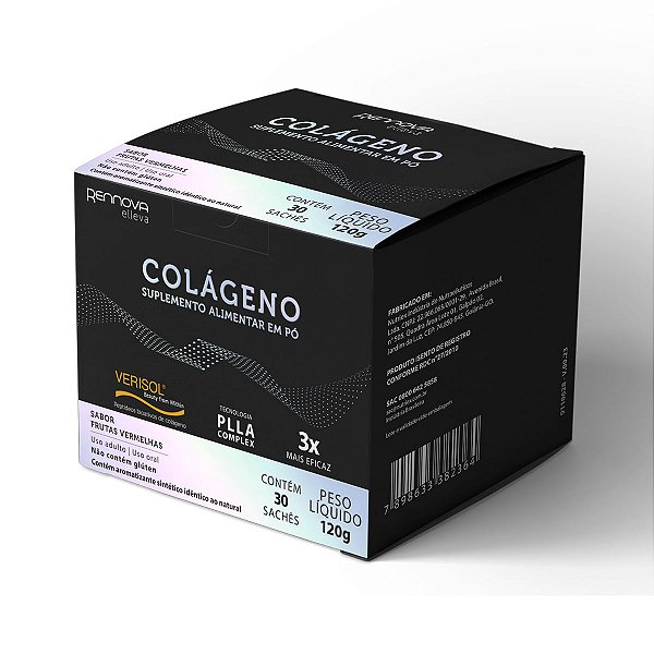 Colágeno Elleva Suplemento Alimentar em Pó 30 Sachês - Rennova