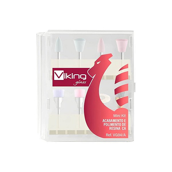 Kit Polidores de Resina Viking Glass Ref. Vg04 - kg Sorensen