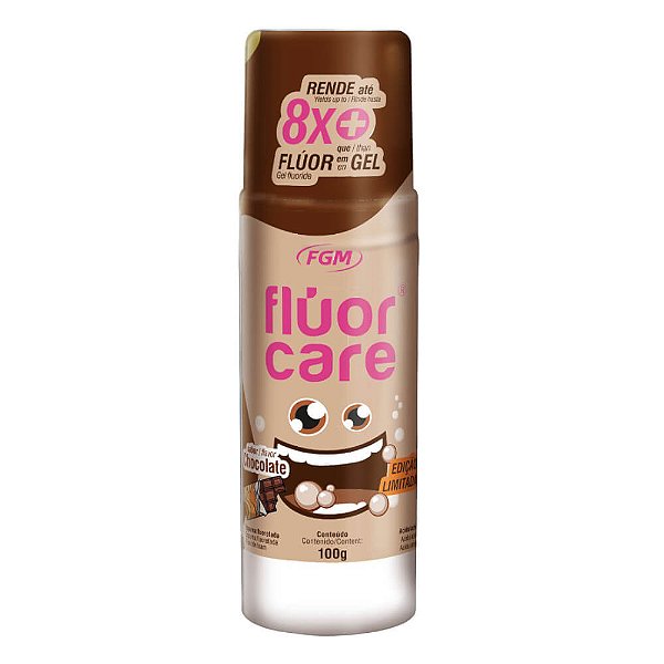 Flúor Care em Espuma Chocolate 100g - Fgm