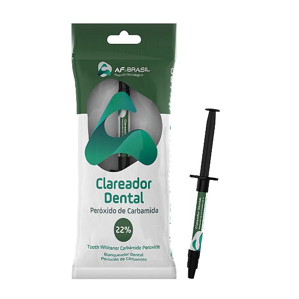 Clareador Dental 22% 1 Seringa - Af do Brasil