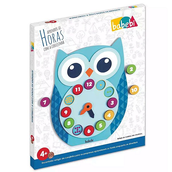 Aprenda as Horas com a Corujinha | Babebi | 6007