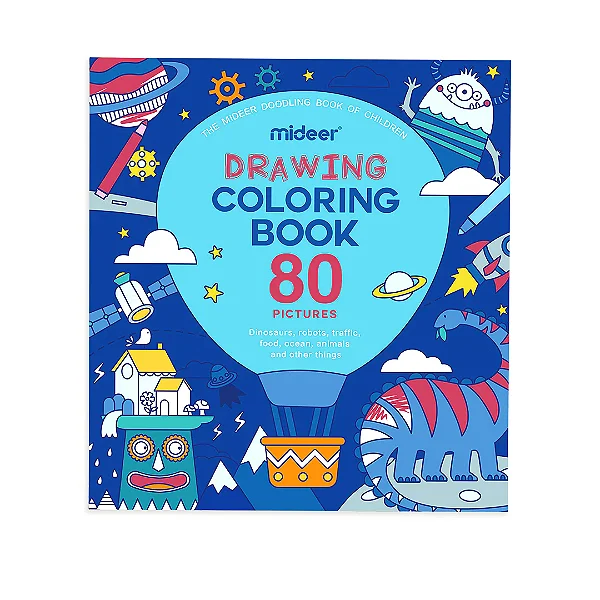 Livro de Colorir Desenhos - Meninos | Mideer