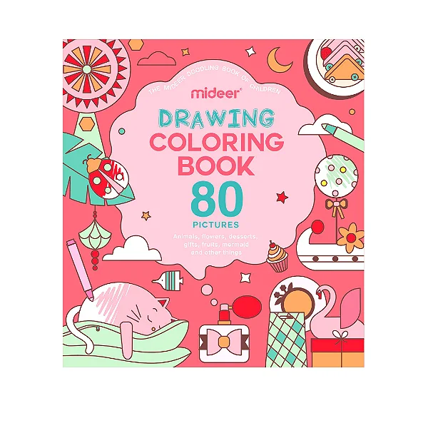 Livro de Colorir Desenhos - Meninas | Mideer