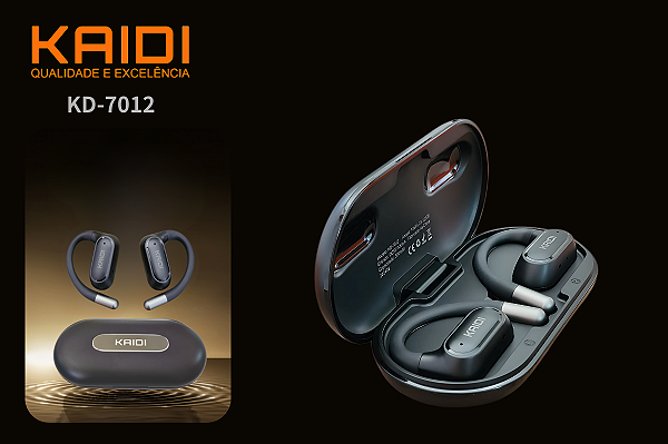 Fone de ouvido sem fio OWS Kaidi DK-7012