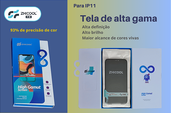 Tela de Alta Gama para Smartphones -ZHICOOL