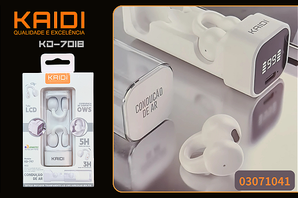 Fone de Ouvido OWS Kaidi KD-797