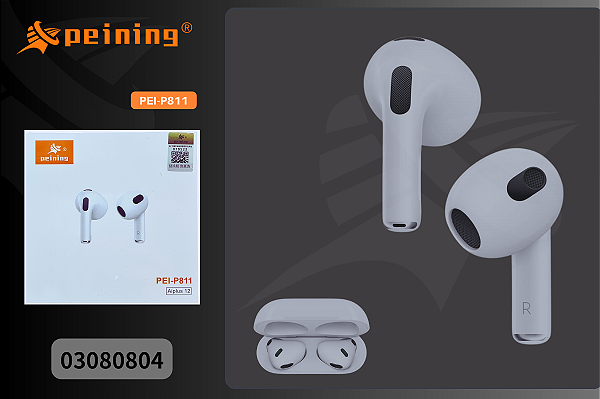 Fone de Ouvido Bluetooth TWS Peining PEI-P811