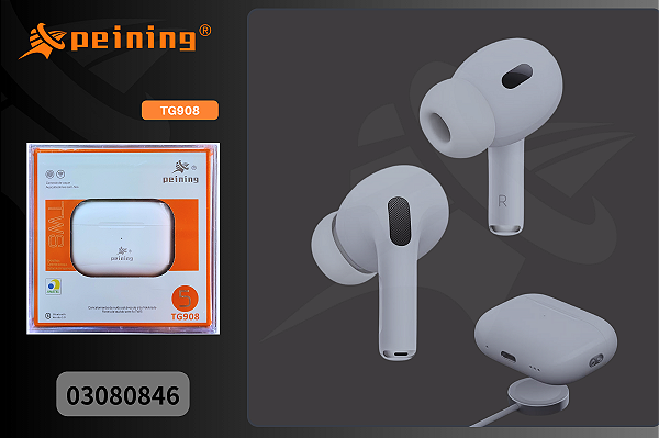 Fone de ouvido bluetooth Airpods TG908