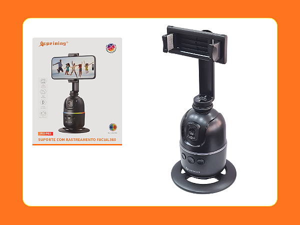 Suporte com rastreamento facial de 360 ​​graus PEI-P03