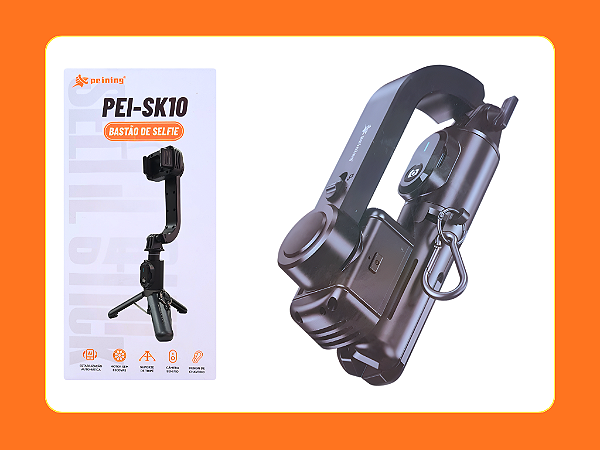 Bastão de selfie com tripe 695mm PEI-SK10