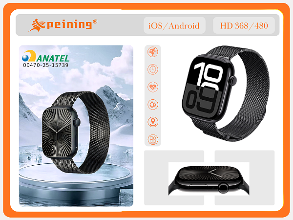 Relógio Smart Watch De 10a Geração Com Chatgpt PEI-WAT4