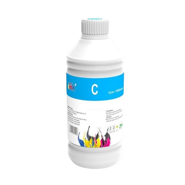 Refil de Tinta Corante Compatível HP Star Ink Universal 1L Ciano