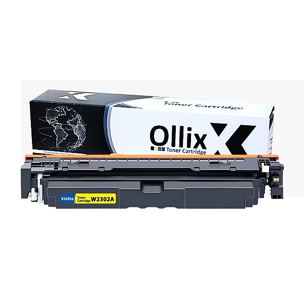 Toner Compatível HP | 230A | W2302A | 1.8K | AMARELO | 2300A | 4203 | 4203DW | 4303DW | 4303 | Ollix