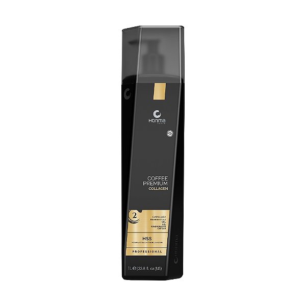 Coffee Premium Collagen P2 Gel Regenerador Capilar - Honma Tokyo 1L