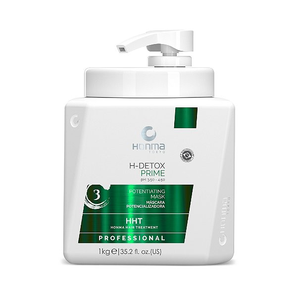 H-Detox Prime P3 Máscara Potencializadora - Honma Tokyo 1Kg